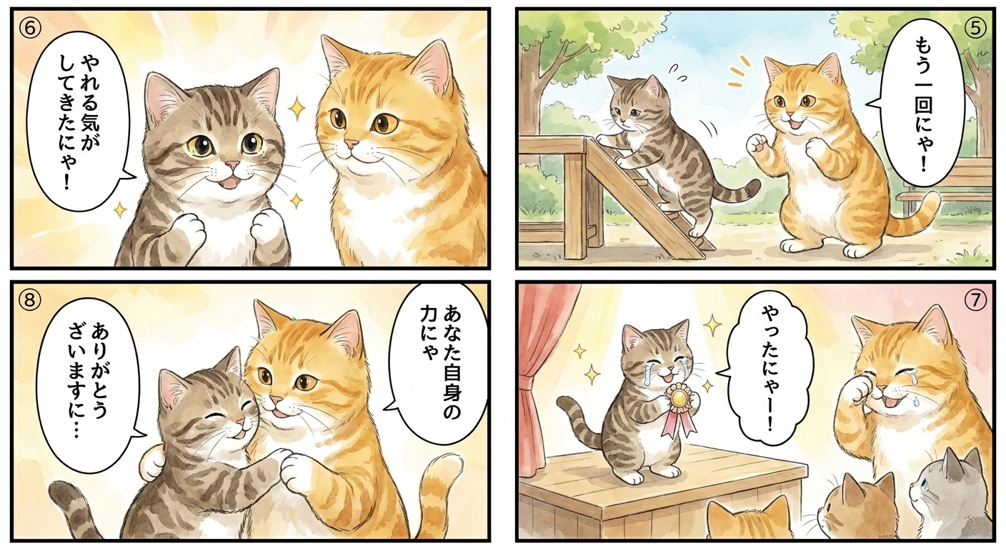 主人公猫 漫画 ページ2