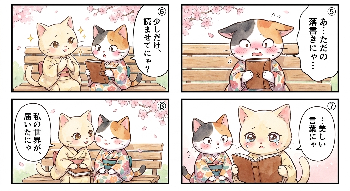 詩人猫 漫画 ページ2
