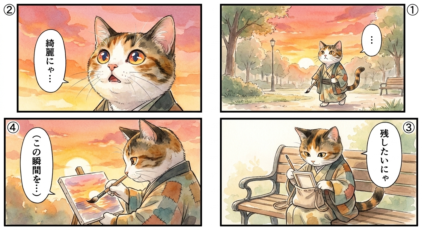 冒険猫 漫画 ページ1